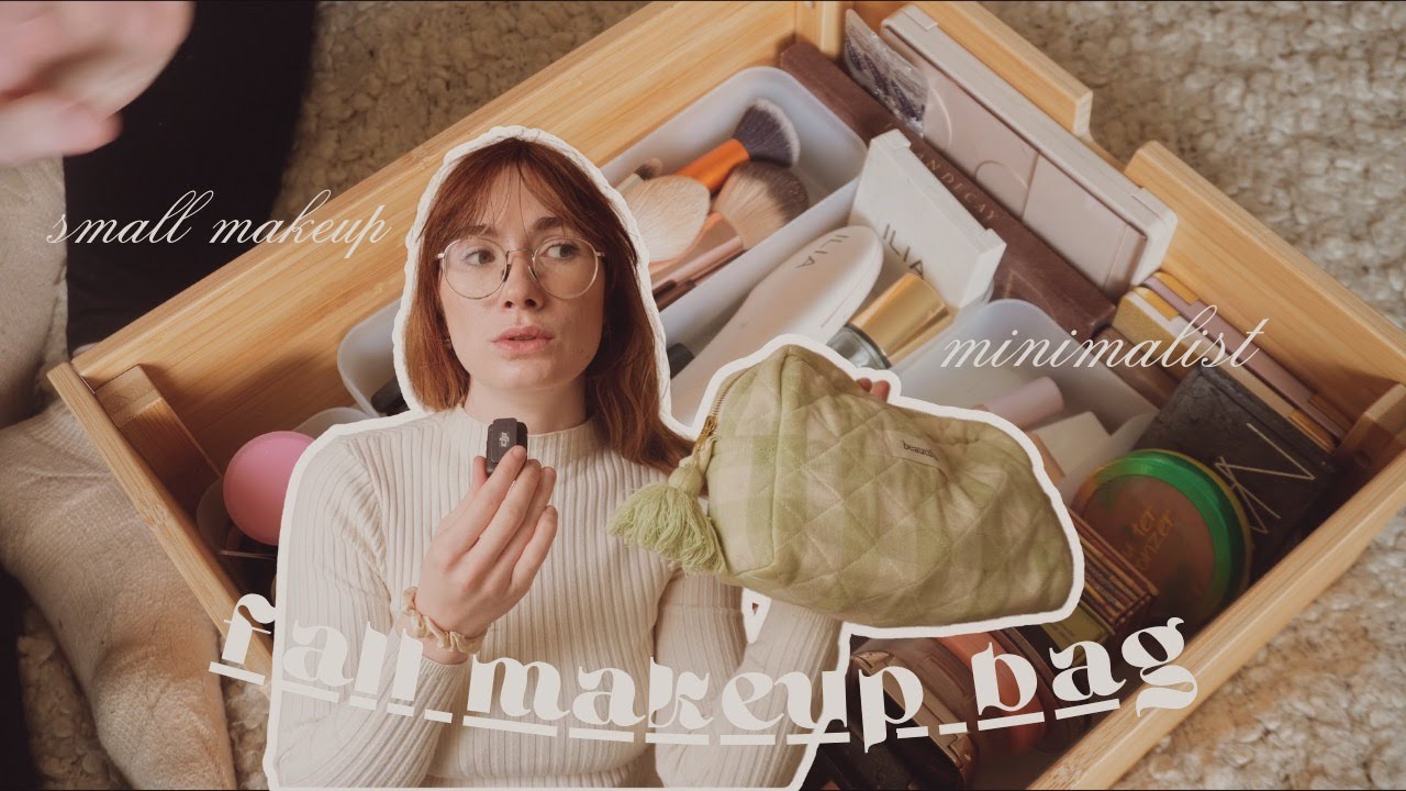 MAKING MY MINIMALIST MAKEUP BAG FOR FALL | 2025 🍂🍂