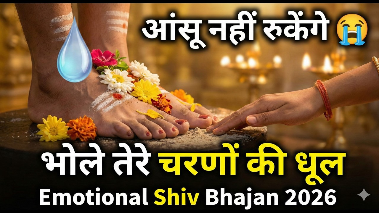 आंसू नहीं रुकेंगे 😭 Bhole Tere Charno Ki Dhul Jo Mil Jaye | Emotional Shiv Bhajan 2026
