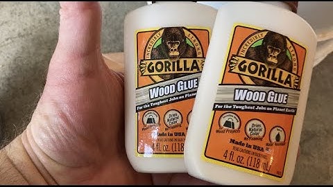 Gorilla Wood Glue - How to Use This