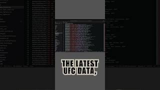 UFC AI Fight Prediction #programming #ai #artificialintelligence #machinelearning #coding #python