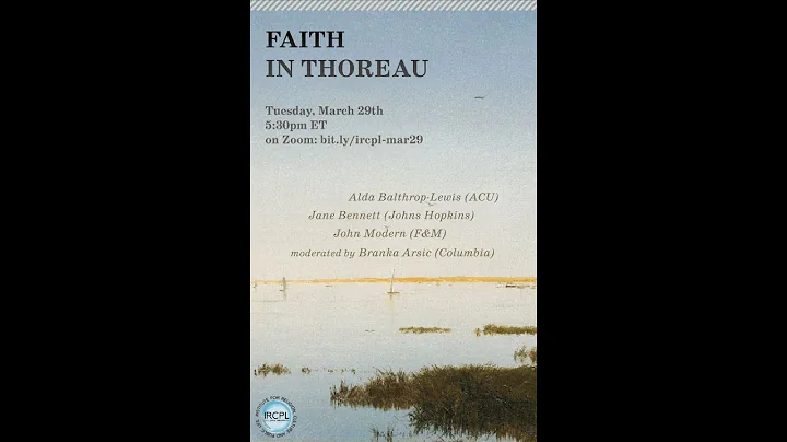 Faith in Thoreau