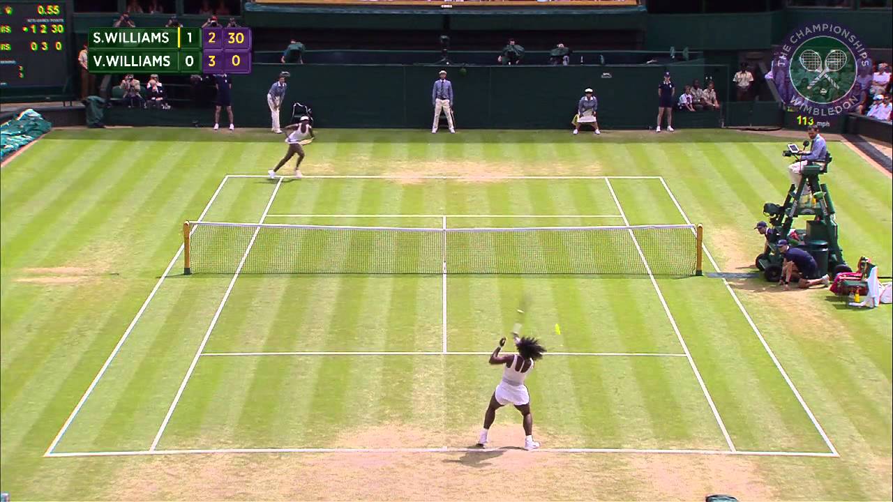 2015 Day 7 Highlights, Serena Williams vs Venus Williams