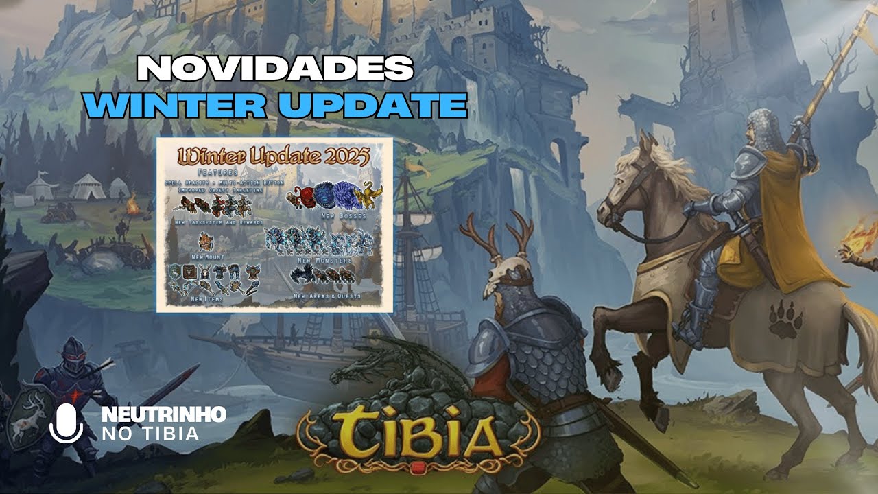 Tibia Update TIBIA - O WINTER UPDATE CHEGOU ENTREGANDO TUDO! - YouTube
