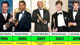 Explore Every BEST ACTOR Oscar Winner From 1929 To 2024