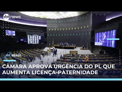 Video licenca-paternidade-camara-aprova-urgencia-para-ampliar-beneficio-sbt-brasil