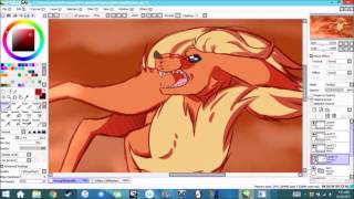 Flareon Speedpaint - Through Fire and Flames