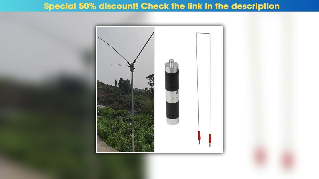 Must Buy P-ESA Dipole Antenna HF Shortwave Antenna Finished 14-54MHz Positive V-Shaped DP200 7-54MH