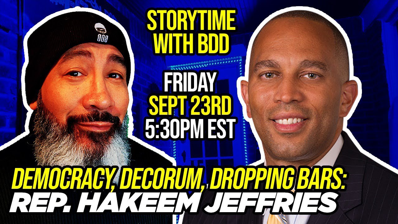 Democracy decorum and dropping bars rep hakeem jeffries youtube