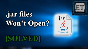 Como instalar um arquivo .JAR no Windows?