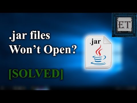 How to Run Executable Java (.jar) Files in Windows