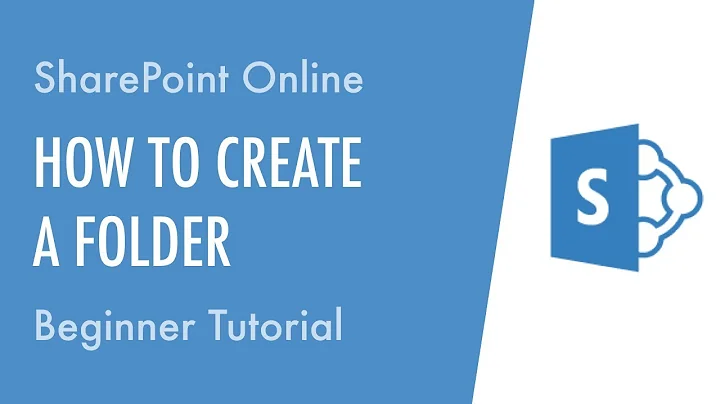 How to Create a Folder in SharePoint Online - Beginner Tutorial