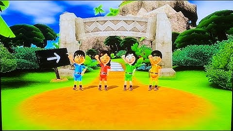 Wii Party Board Game Island: Steven vs. Fumiko. vs. Misaki vs. Ren (Advanced Difficulty)