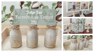 Dollar Tree Farmhouse Decor DIY