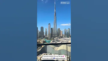 Burh Khalifa Room View For My New Year 2025 Vacation 