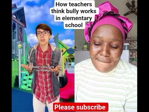 How Teachers Think Bullying Work In Elementary School Disney Comedy Shorts Viral Challenge