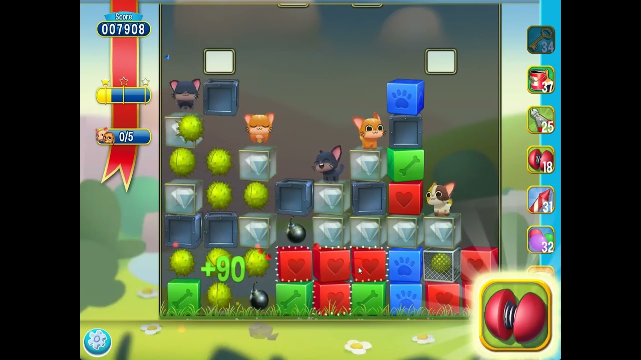 Pet Rescue Saga level 5220 no boosters | PuzzledCubes.site