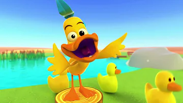 "The Duck Dance" - Paperotti - The Silly Funny Duck Song - Chicken Dance
