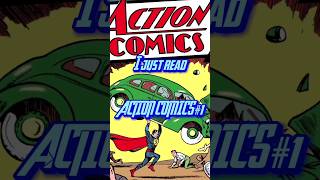 ACTION COMICS NO.1! #superman #shorts #dc