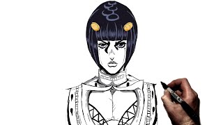 How To Draw Bruno Bucciarati | Step By Step | JoJo's Bizarre Adventure