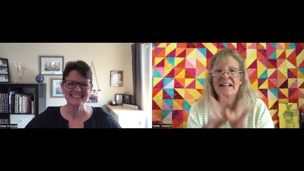 Day 23 of Childhood Cancer Awareness Month with Heat Dziczek's Cancer Card #4 - Live Life!