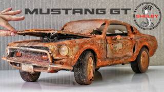 Abandoned 1968 Ford Mustang Shelby GT500 Full Restoration