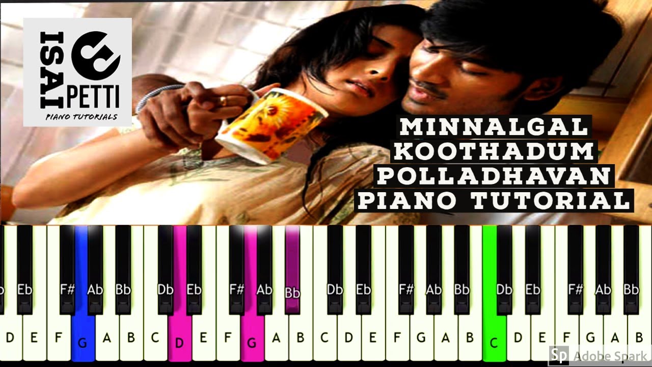 Minnalgal Koothadum | Piano Notes | G. V. Prakash Kumar | Isai Petti