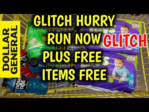 GLITCH OMG YES PLUS FREE ITEMS AT DG