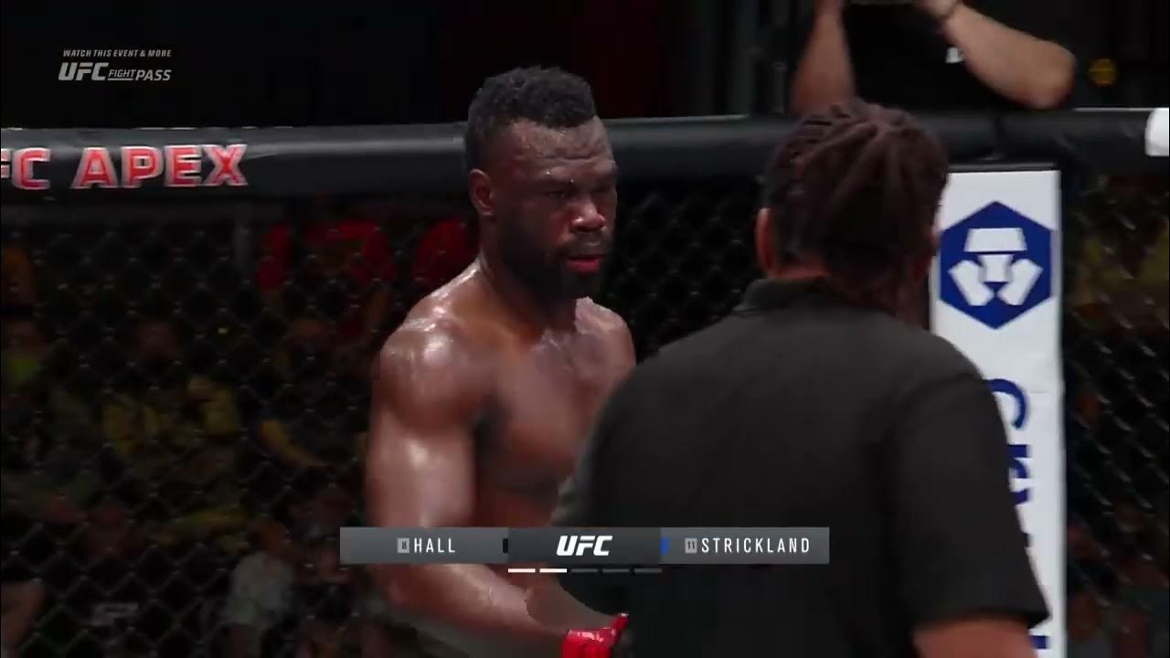 Sean Strickland vs Uriah Hall FULL FIGHT YouTube
