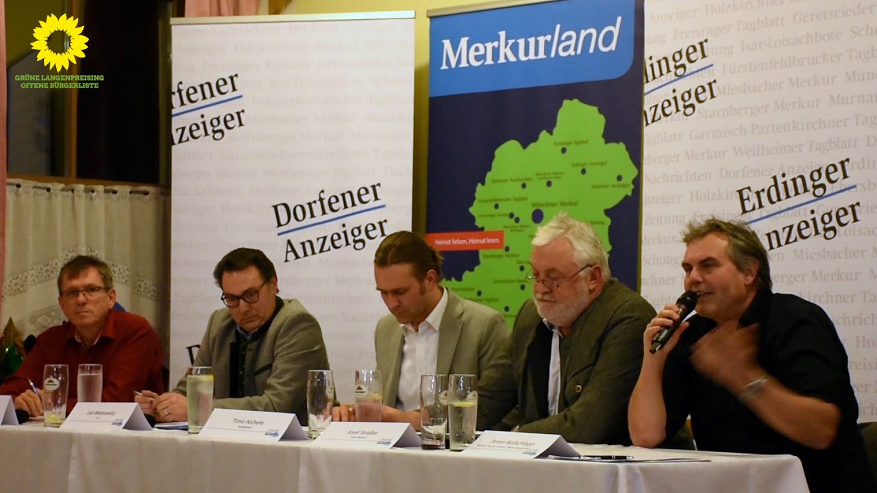 Toni Wollschläger, Grüne Bürgerliste - Gewerbegebiet Isarkanal Langenpreising