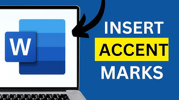HOW TO INSERT ACCENT MARKS IN MICROSOFT WORD (PC & MAC)