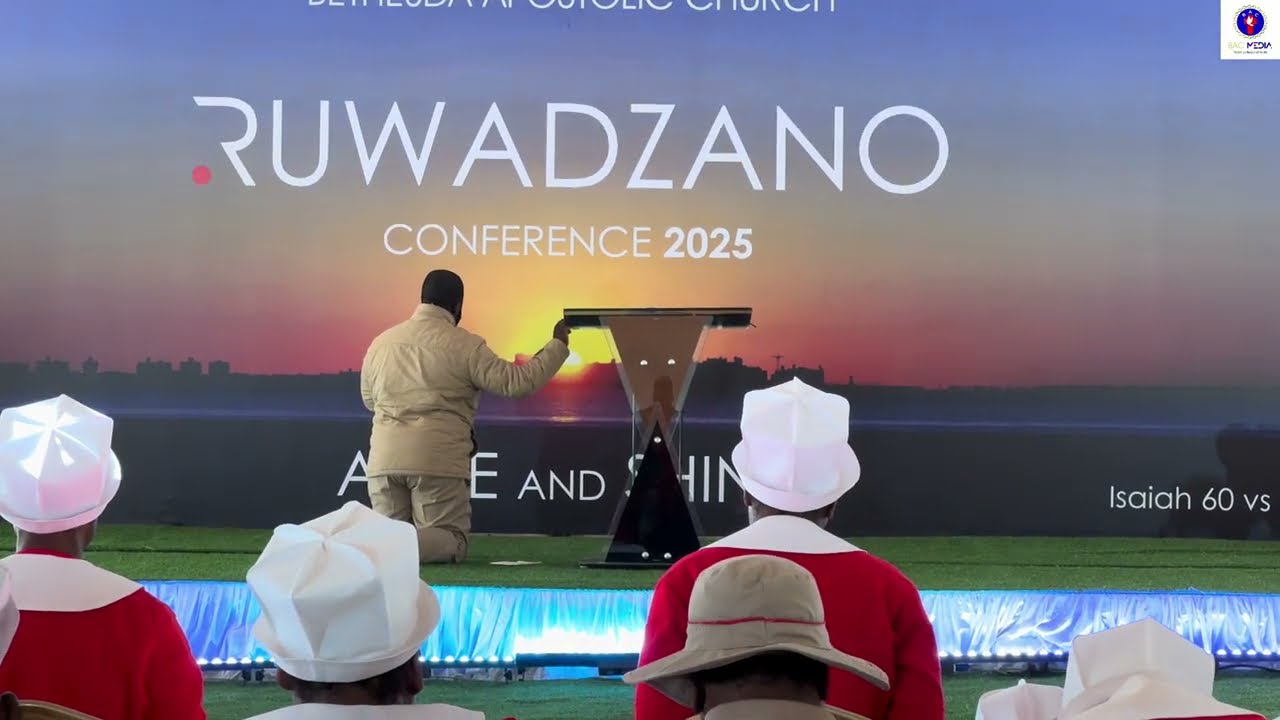 🎶Apo ndatambudzika and Bishop closing prayer #BACruwadzano conference 