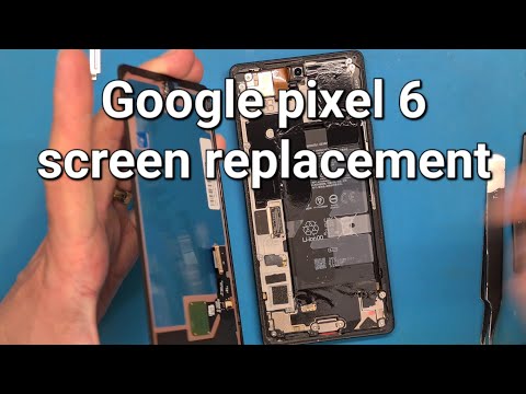 Google Pixel 6a ひび割れ Google Pixel 6a】画面破損 液晶漏れ 滲み チカチカ 操作