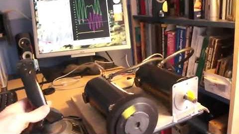 Motion Cue Software - Initial testing with DE Kangaroo motor controller