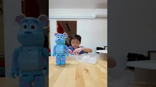Unboxing Bearbrick Monsters SULLEY 400%