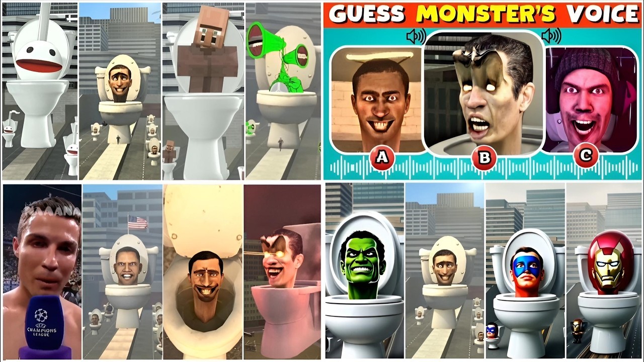Skibidi toilet mega battle