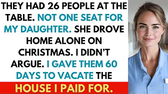 My Daughter Spent Christmas in an EMPTY HOUSE after My Family Said She Wasn’t Welcome at Dinner