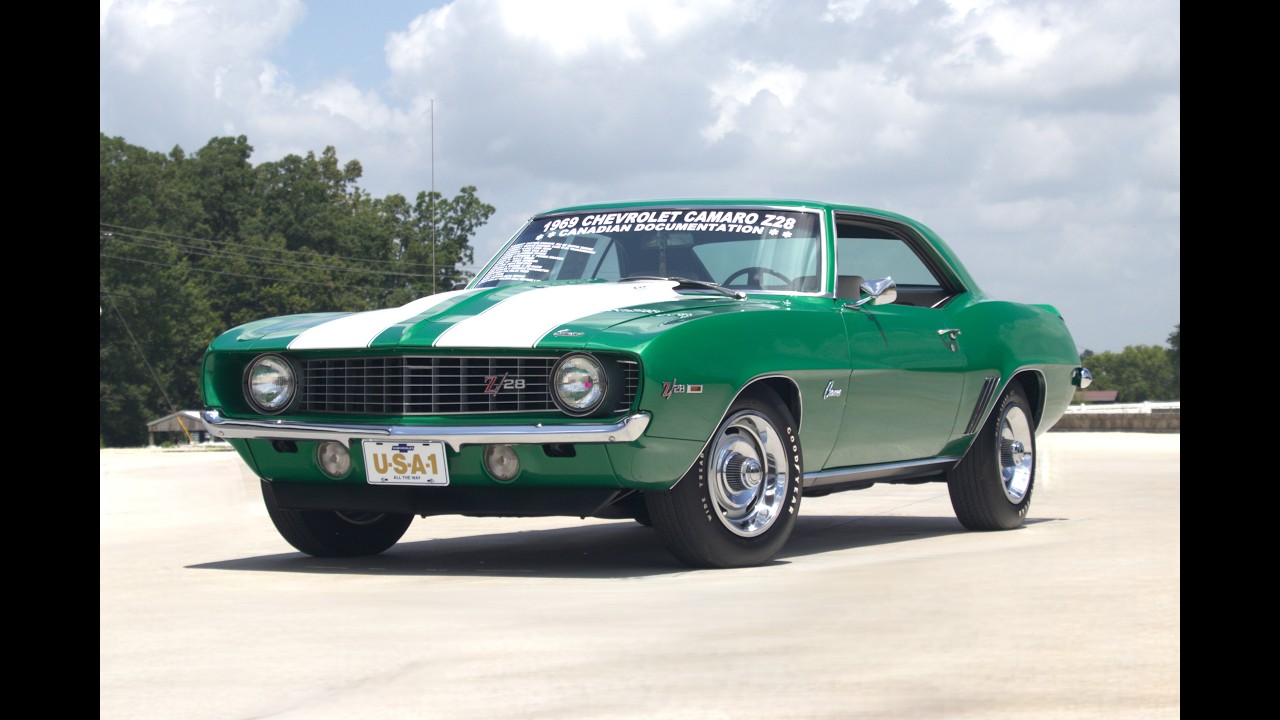 1969 Chevrolet Camaro Z/28 Rallye Green
