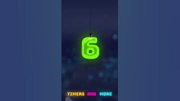 10 Second Countdown Timer | Flickering Light Bulbs