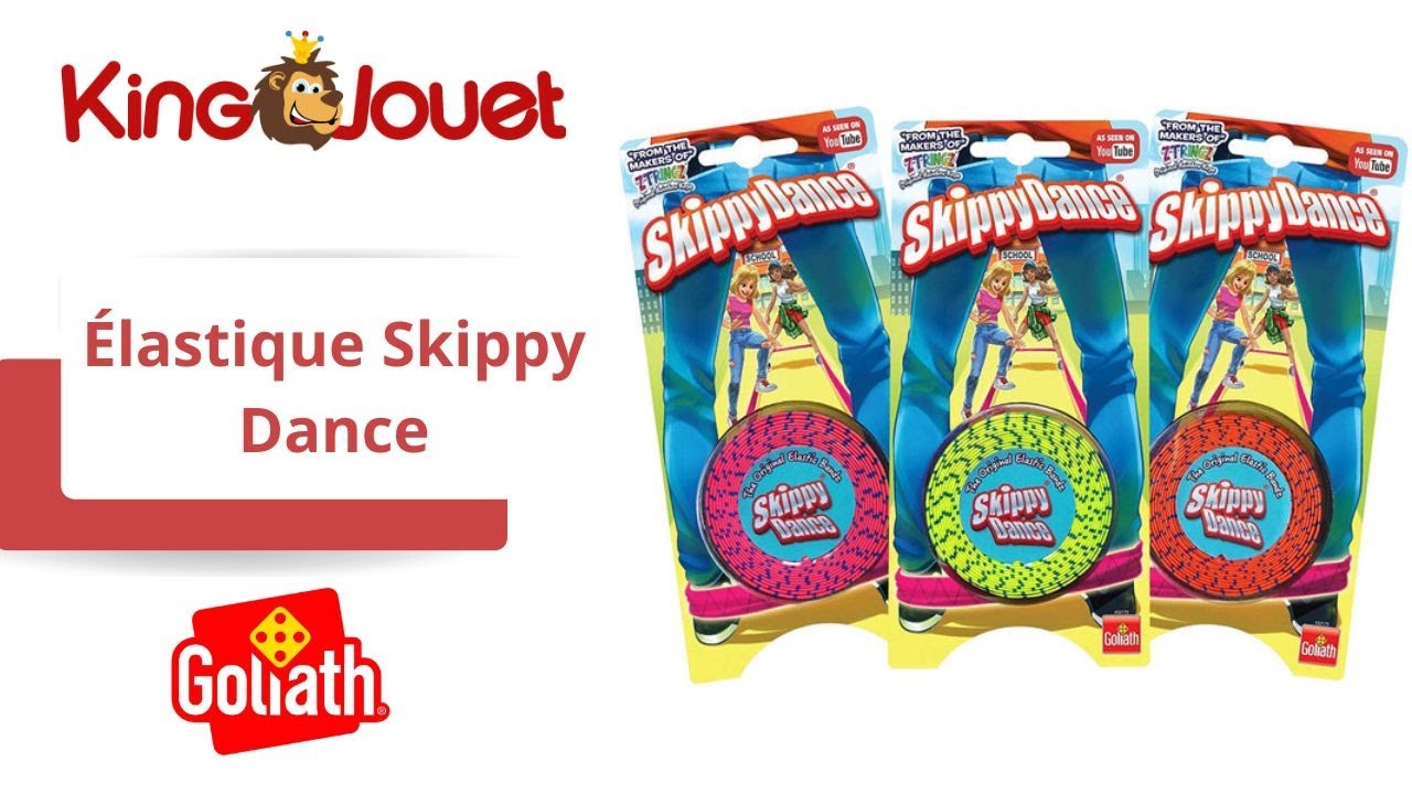 Goliath Skippy Dance - Gioco Dell'Elastico Per Saltare E Ballare - Multicolore - Adatto Da 5 Anni In Su - 32175.048