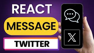 Details How To React To A Message On Twitter X 2026 Guide