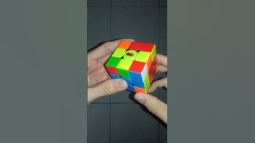 solve this F2L pair without ROTATION #shorts