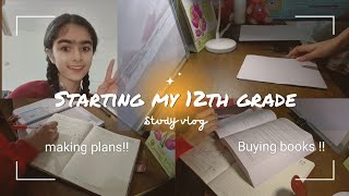 Starting My 12Th Pcm Student Study Vlog Cbse 12Th Grader