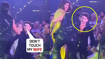 Nick Jonas got angry on Ranbeer Singh when he lifted Priyanka Chopra Nita Ambani's function.