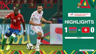 Gambia 🆚 Tunisia Highlights - #TotalEnergiesAFCON2021 - Group F