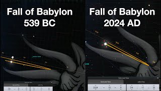 Celestial Patterns from First Fall of Babylon Repeat in 2024