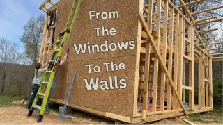 Walls, Windows, and Work  Storage Shed Part Two | Season 1 Episode 5