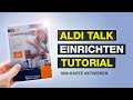 Aldi Talk SIM Karte Aktivieren Und Registrieren Aldi Talk Anmelden Starter Set Testventure