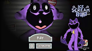 Ice Scream 8 Rod Is CatNap Full Gameplay | Poppy Playtime Chapter 3 Atmosphere
