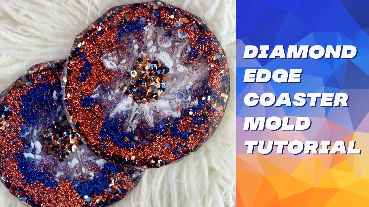 Diamond Edge Coaster Mold Tutorial YouTube