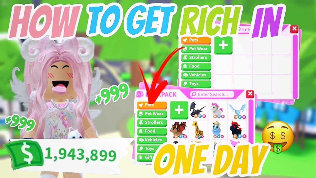 How To Get Rich In Adopt Me (Step by Step) Complete Guide